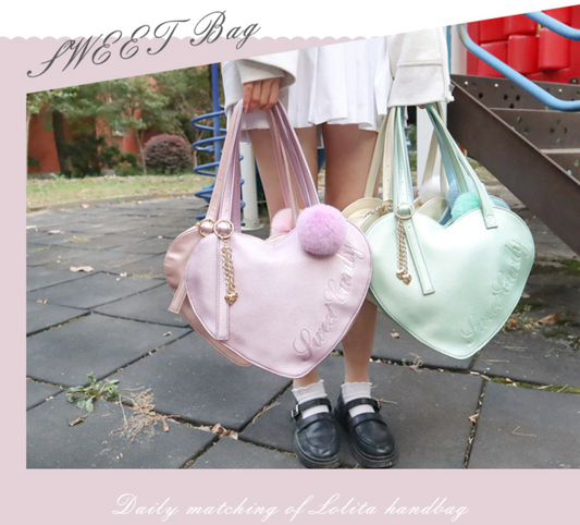 Sac à Bandoulière Lolita Coeur (5 couleurs)