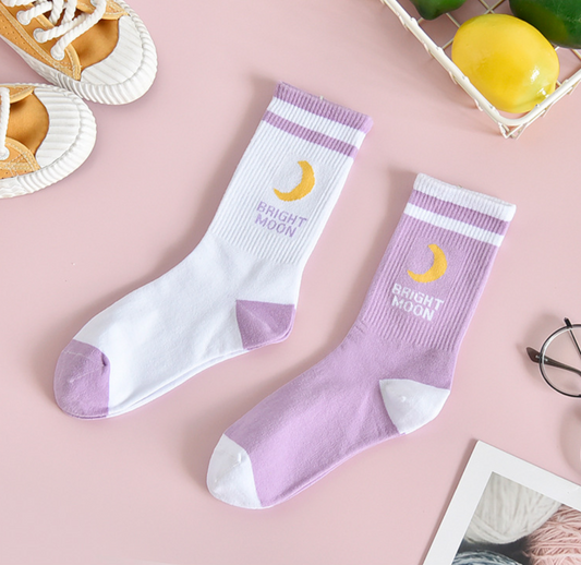 Chaussettes Bright Moon (2 couleurs) ⭐️