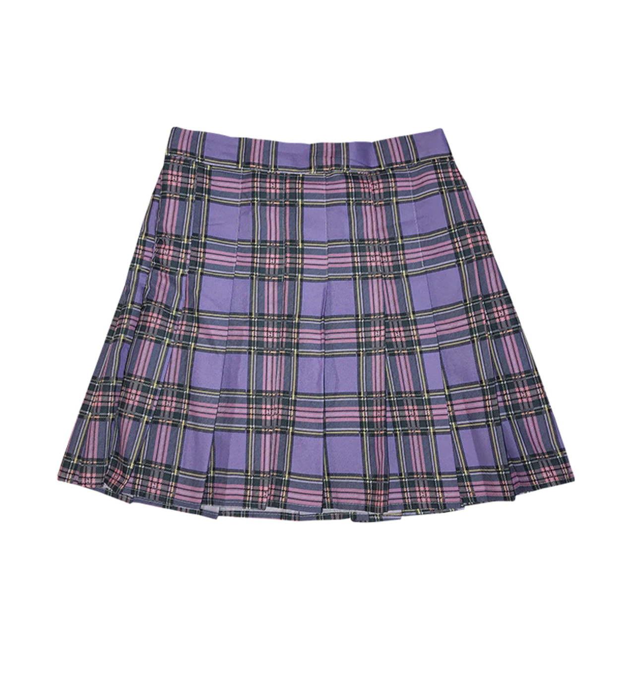 Mini Jupe Plissée à Carreaux #PURPLE 🌸