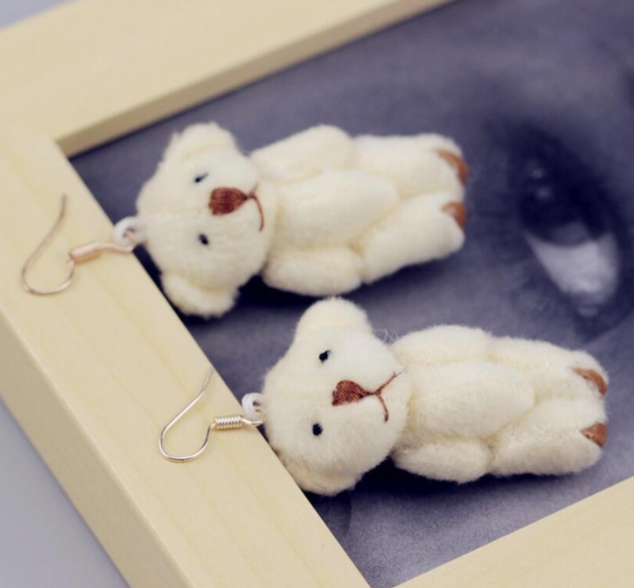 Boucles d'Oreilles Nounours 🧸
