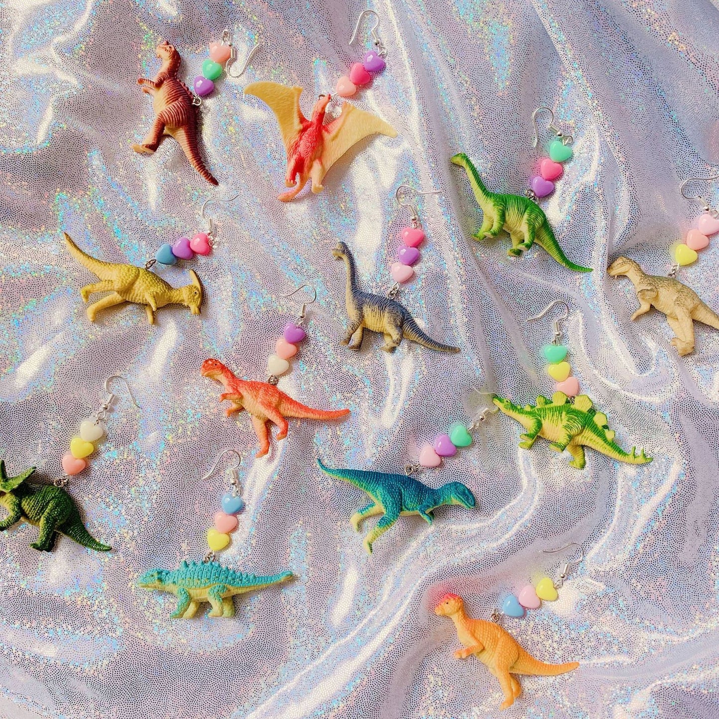 Boucles d'Oreilles Dinosaure (2 modèles) 🦖