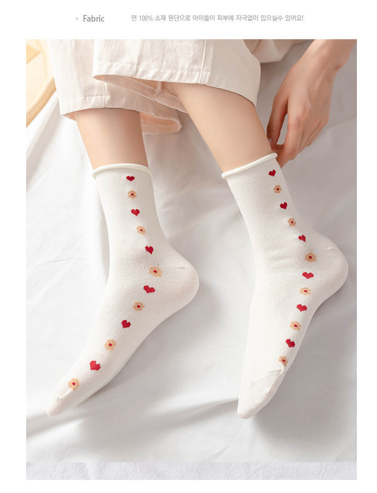 Chaussettes à Fleurs ⭐️