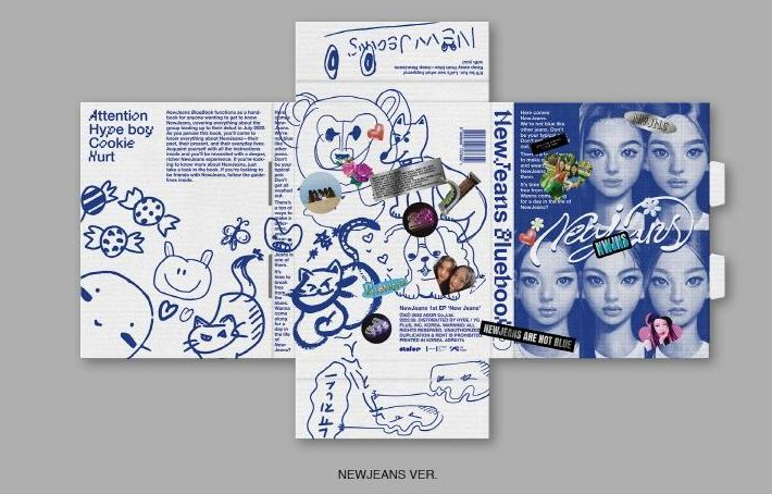 NewJeans - NEW JEANS (Bluebook Version)