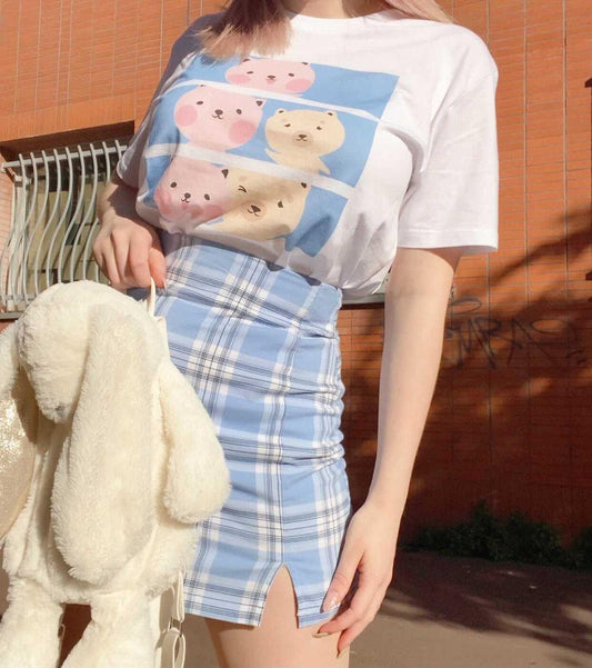 [AJU FRIENDS] T-shirt Chowy + Poppy ORIGINAL