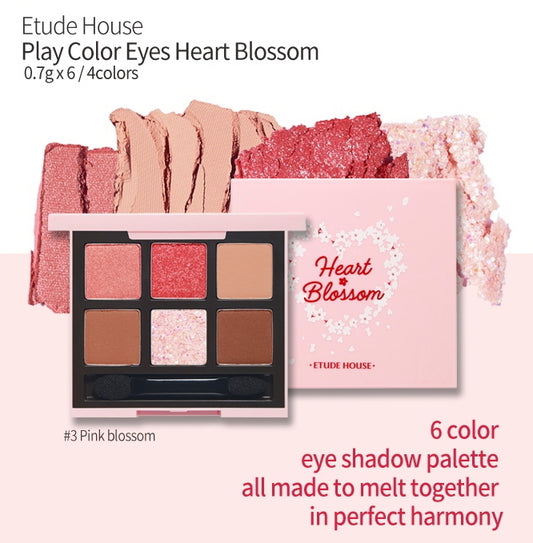 [ETUDE HOUSE] Play Color Eyes Heart Blossom #PINK BLOSSOM