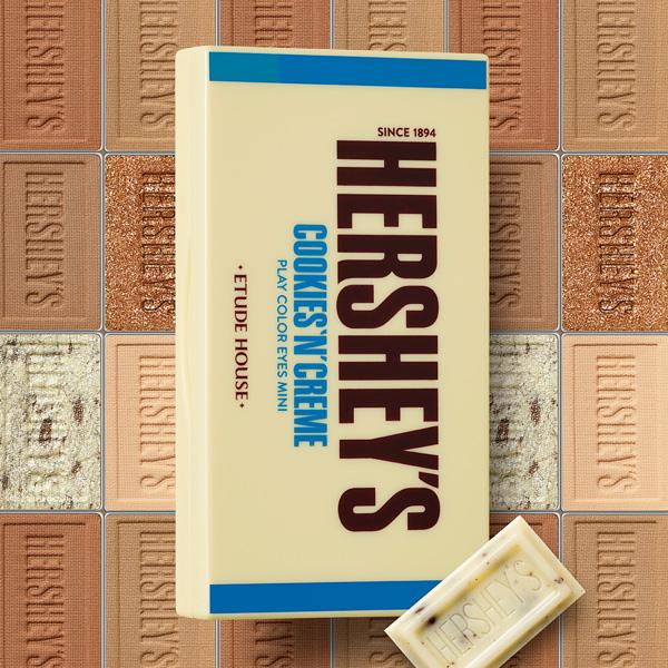 [ETUDE HOUSE]  Play Color Eyes Mini HERSHEY'S #COOKIE&CREAM
