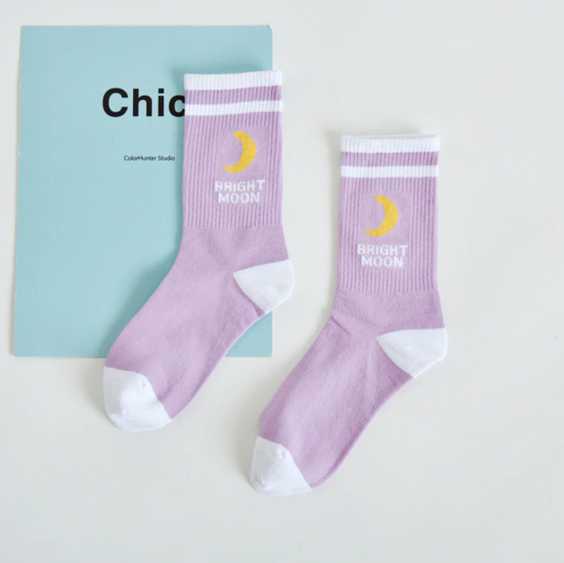 Chaussettes Bright Moon (2 couleurs) ⭐️