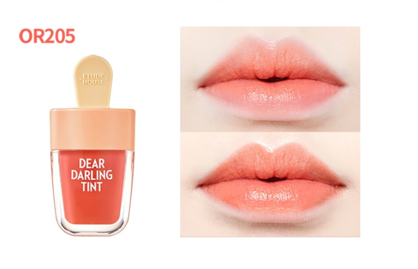 [ETUDE HOUSE] Dear Darling Water Gel Tint #Apricot Red #OR205