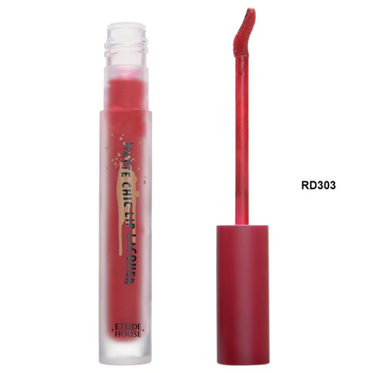 [ETUDE HOUSE] Matte Chic Lip Lacquer #ILoveRed #RD303