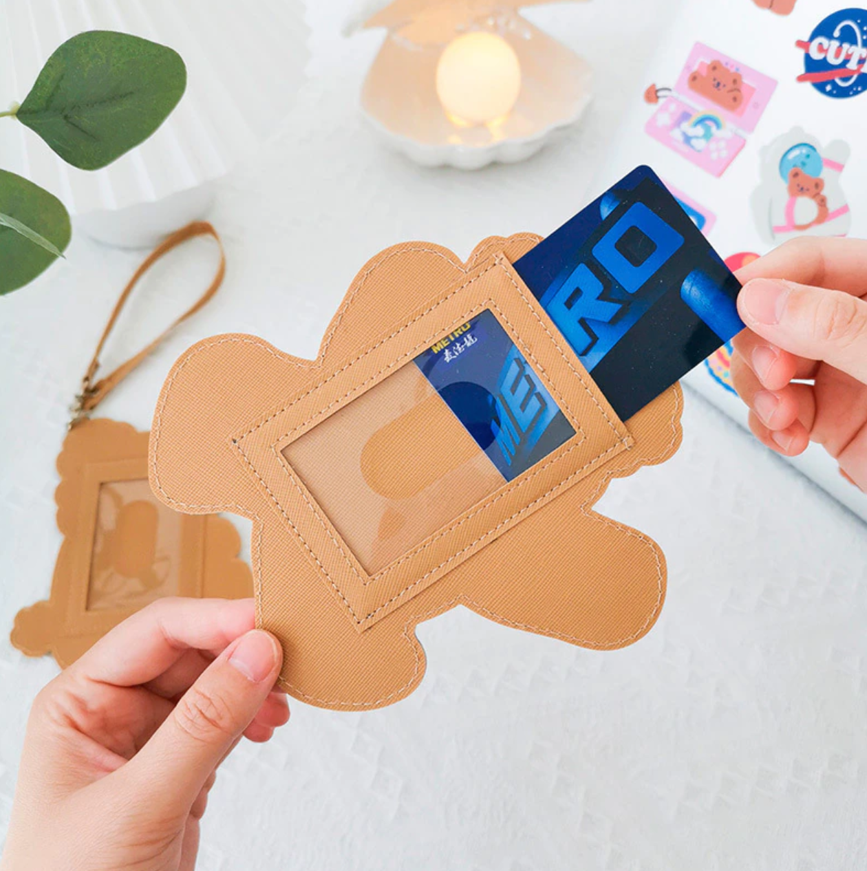 [MILKJOY] Porte-carte nounours 🧸