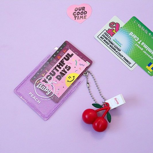 [MILKJOY] Porte-carte Baby Peach