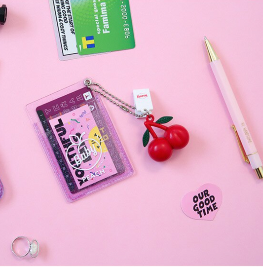 [MILKJOY] Porte-carte Baby Peach
