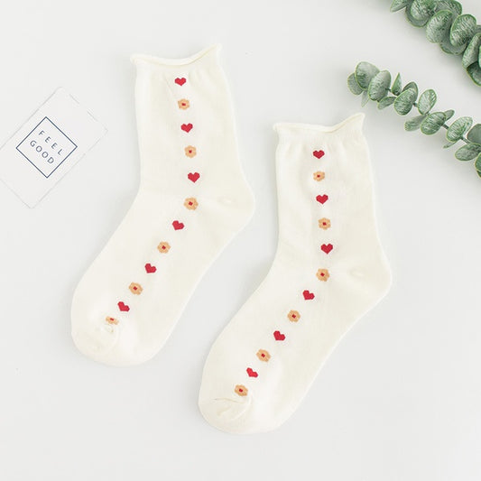 Chaussettes à Fleurs ⭐️
