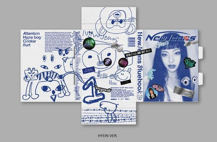 NewJeans - NEW JEANS (Bluebook Version)