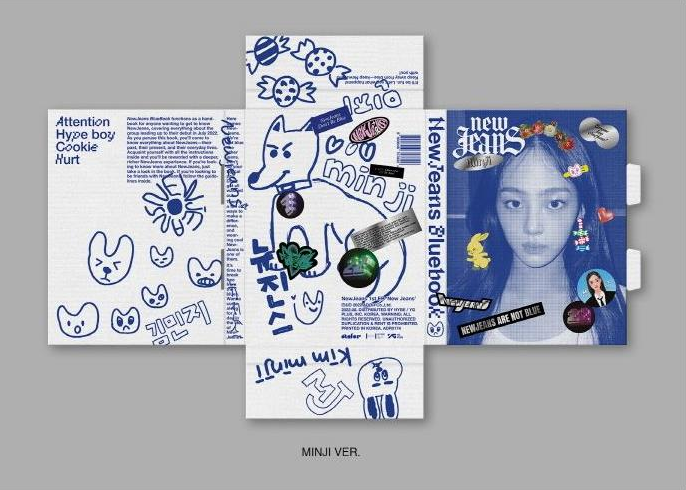 NewJeans - NEW JEANS (Bluebook Version)